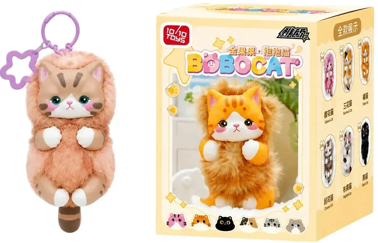Коллекционная мягкая игрушка 10/10 Toys BOBOCAT серия Golden Fruit в ассортименте (QWJG402)
